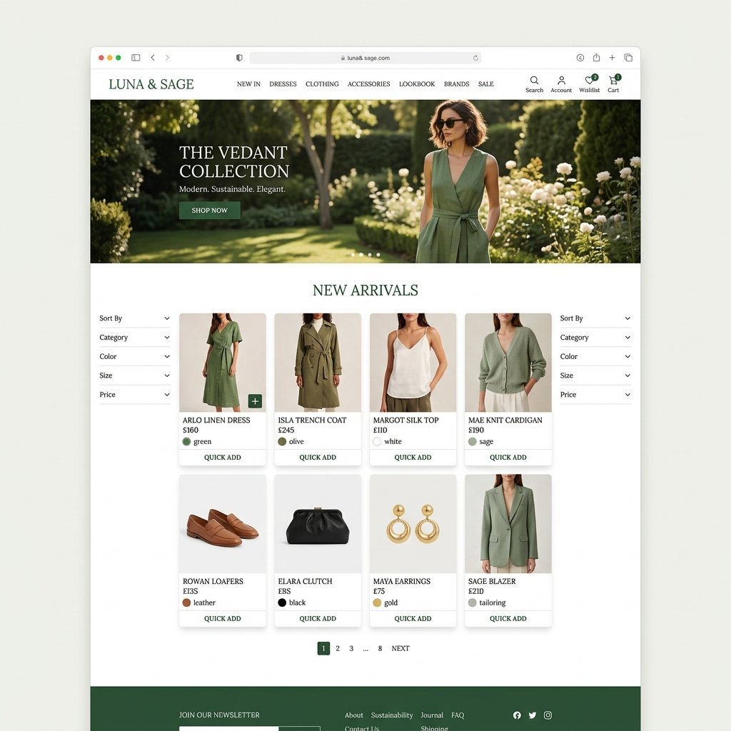E-Commerce Fashion Modern